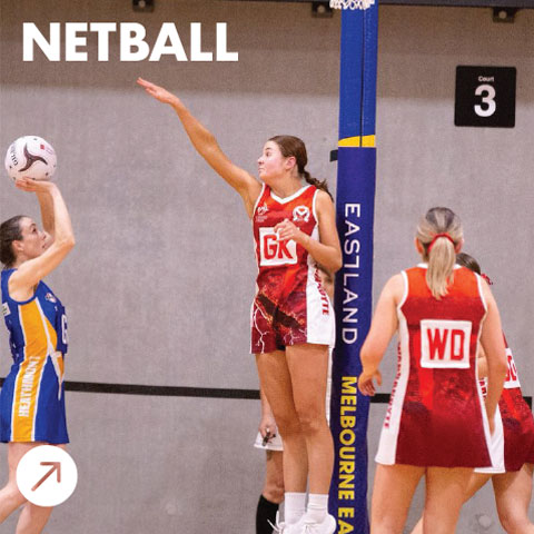 netball-link netball team at Warrandyte Football Club